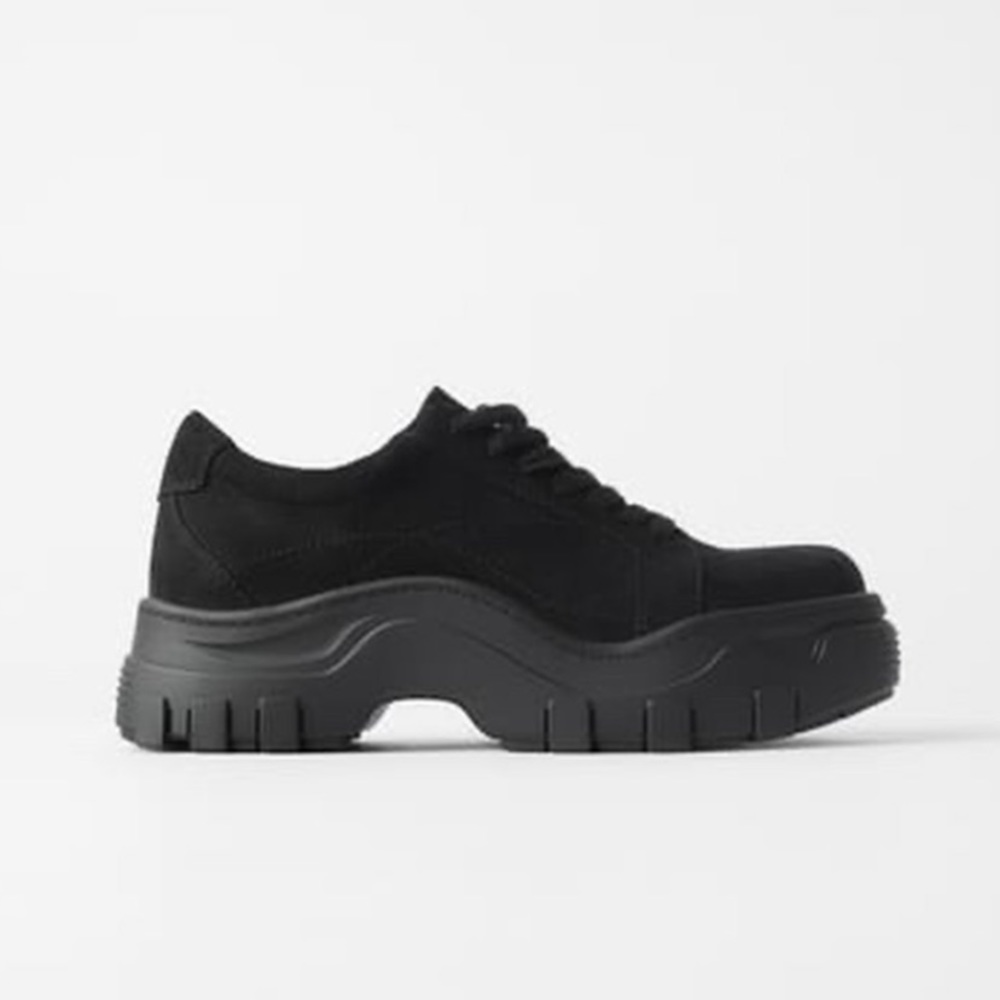 Zara platform sneakers size 6.5